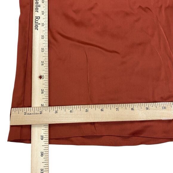 Trina Turk Indira Pant Wide Leg Cinnamon Women  Size 8 - Picture 8 of 16